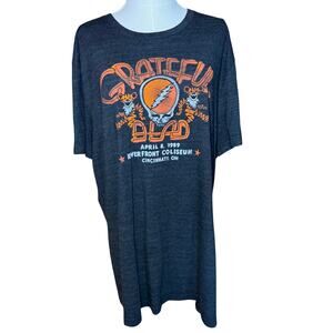 HOMAGE Grateful Dead Riverfront Coliseum Cincinnati T-Shirt XXL